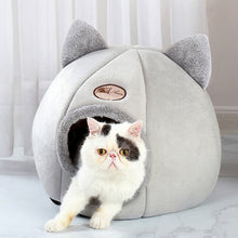 Load image into Gallery viewer, Soft Cat Bed Puppy Dogs Basket for Cat‘s House Deep Sleep Pet Tent Cozy Cave Beds Pet Nest Indoor cama gato Cat Supplies