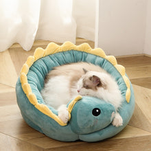 Load image into Gallery viewer, Pet Cat Dog Bed House for Cats Indoor Warm Kitten Kennel Small Dog Nest Collapsible Cats Cave Cute Sleeping Mats Winter Products