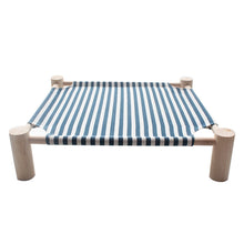 Load image into Gallery viewer, Elevated Cat Bed House Cat Hammocks Bed Wood Canvas Cat Lounge Bed for Small Rabbit Cats Dogs Durable Canvas Pet House Supplies