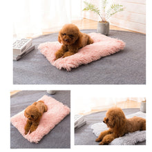 Load image into Gallery viewer, Soft Pet Dog Blanket Cat Bed Mat Long Plush Warm Double Layer Fluffy Deep Sleeping Cover for Small Medium Large Dogs Mattress