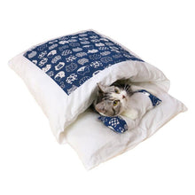 Load image into Gallery viewer, Removable Dog Cat Bed Cat Sleeping Bag Sofas Mat Winter Warm Cat House Small Pet Bed Puppy Kennel Nest Cushion Pet Products
