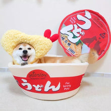 Load image into Gallery viewer, Cute Instant Noodle Pet dog cat House bed Kennel Super Large Warm Dog Cat Nest Beds Cushion Udon Cup Noodle Pet Bed Cozy Cushion
