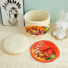 Load image into Gallery viewer, Cute Instant Noodle Pet dog cat House bed Kennel Super Large Warm Dog Cat Nest Beds Cushion Udon Cup Noodle Pet Bed Cozy Cushion
